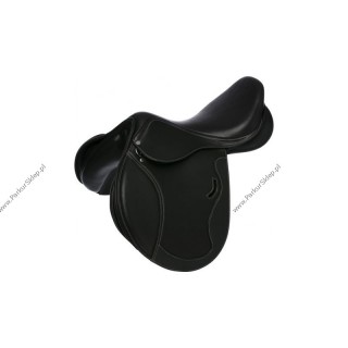 SiodÂło skokowe Eric Thomas Fitter-grain leather