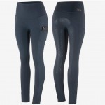 Legginsy je¿dzieckie Horze Mathilde-pe³en lej silikonowy