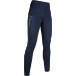 Legginsy HKM Equestrian-pe³en lej silikonowy