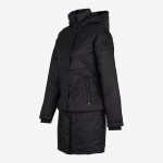 Ocieplana parka damska Horze Aurora z odpinanym do³em