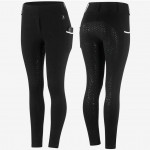  Legginsy je¿dzieckie Horze Lucinda-pe³en lej silikonowy