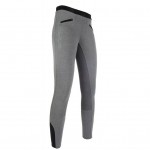 Legginsy je¼dzieckie HKM Starlight-pe³en lej silikonowy