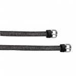 Paski do ostróg - Black Shine - Waldhausen
